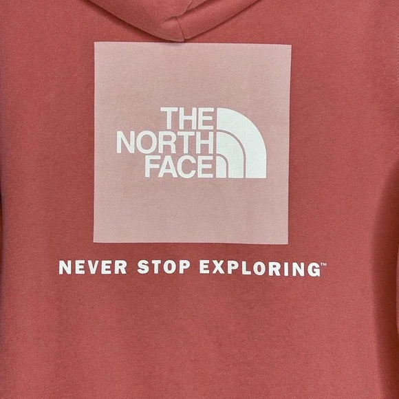 The North Face Hoodie Womens Large Pink Get Lost Moab Graphic Pullover Camping - Picture 4 of 14